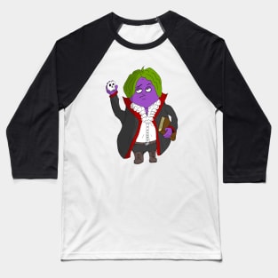 Eggplant Vamp The Nightshades Goth Vegetable Family Baseball T-Shirt